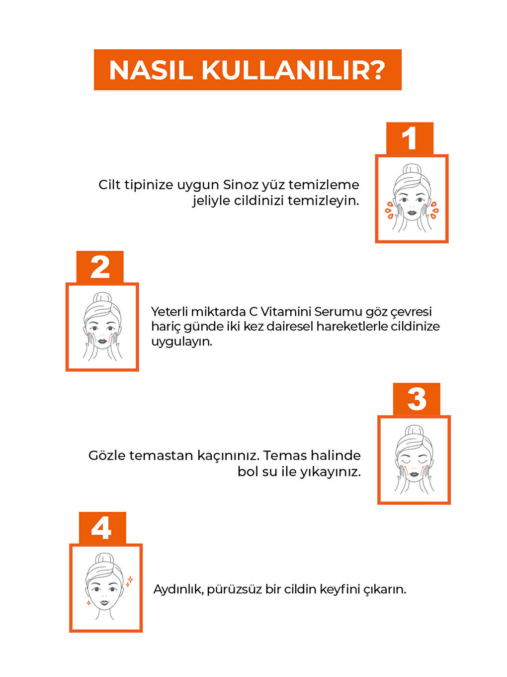 Ton Eşitleyici Aydınlatıcı Vitamin C %4 Niacinamide %2 Yüz Serumu 30 Ml Tüm Ciltler İçin-3
