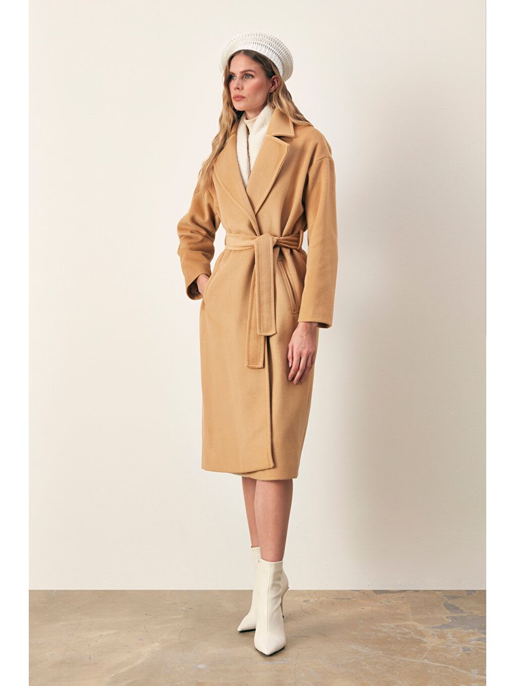 Kahverengi Kuşaklı Salaş Kaban - Camel-1