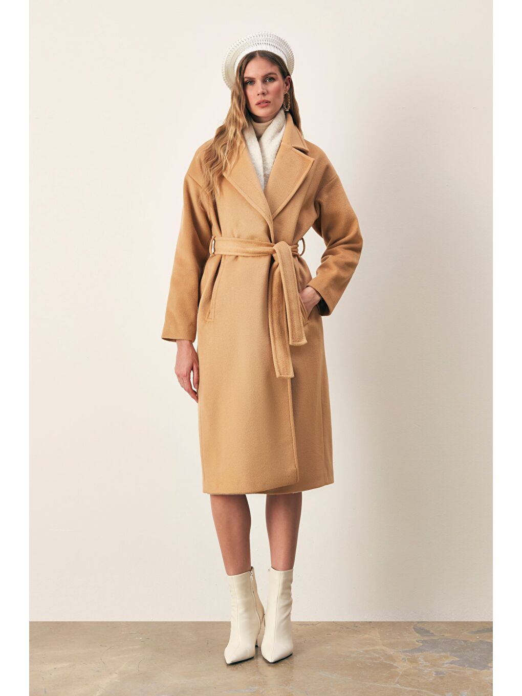 Kahverengi Kuşaklı Salaş Kaban - Camel-2