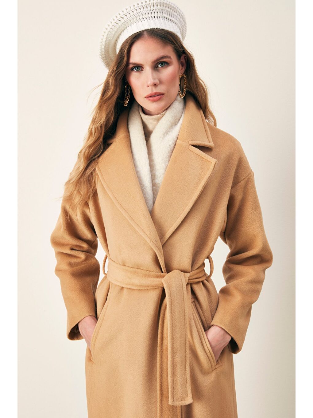 Kahverengi Kuşaklı Salaş Kaban - Camel-4