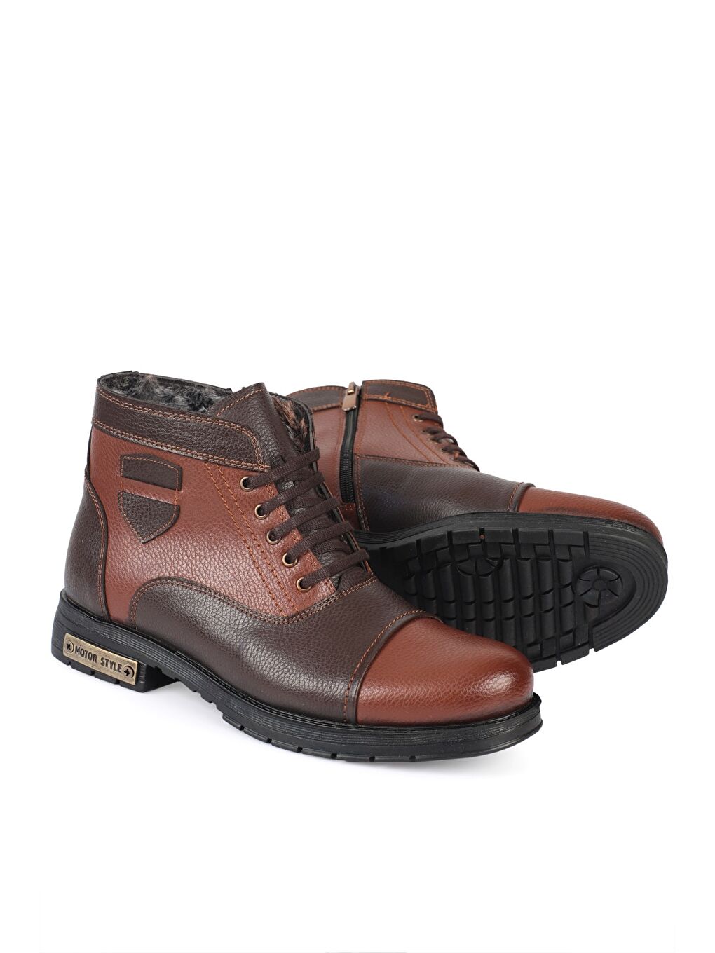 Kahverengi 401 Su & Soğuk Geçirmez Erkek Bot-3