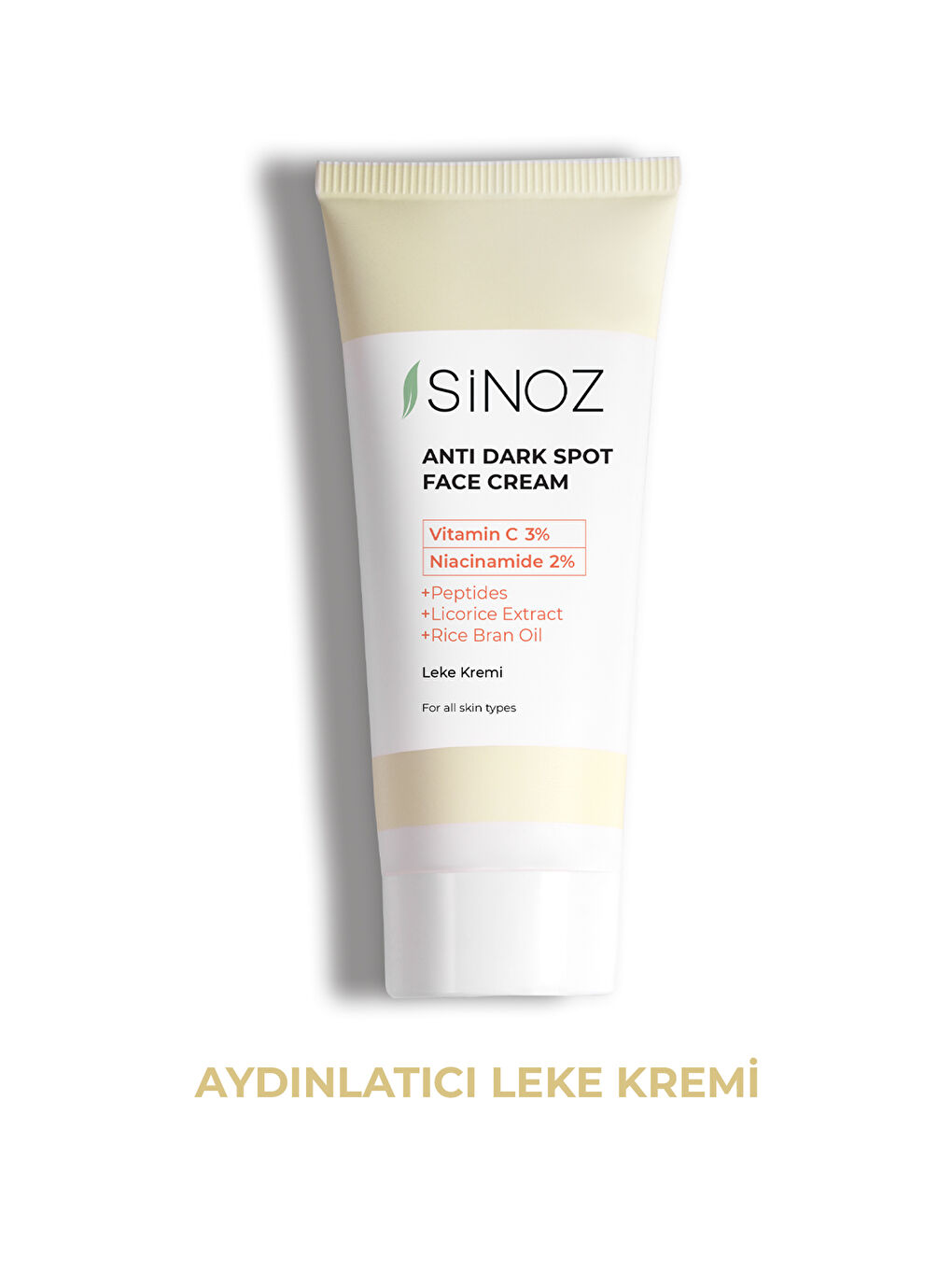 Sinoz Leke Kremi (VİTAMİN C 3% NİACİNAMİDE 2%) 40 ml