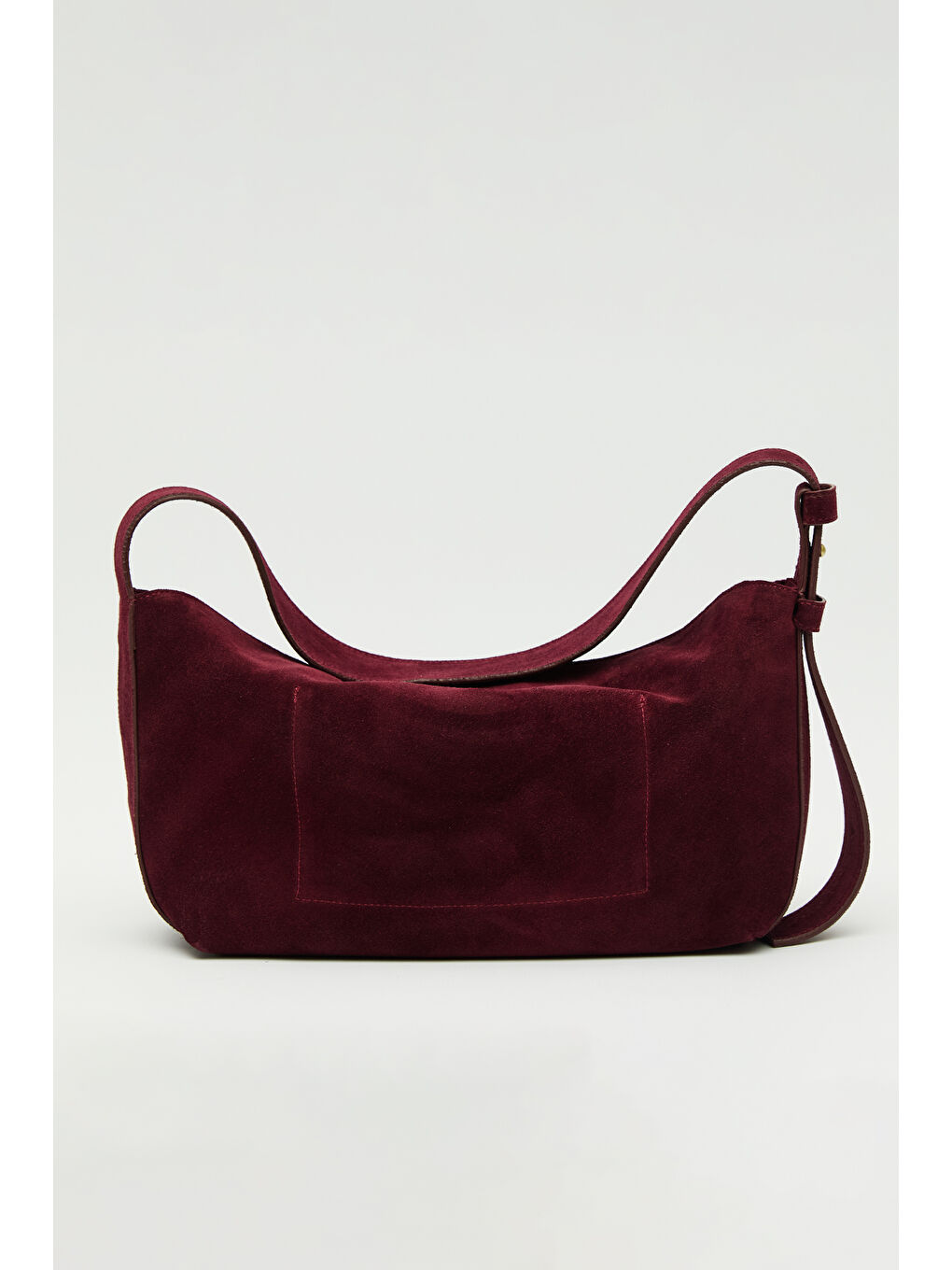 Ari Süet Omuz Çantası Bordo-6