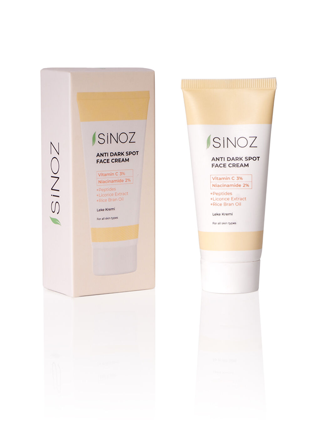 Sinoz Leke Kremi (VİTAMİN C 3% NİACİNAMİDE 2%) 40 ml - 4