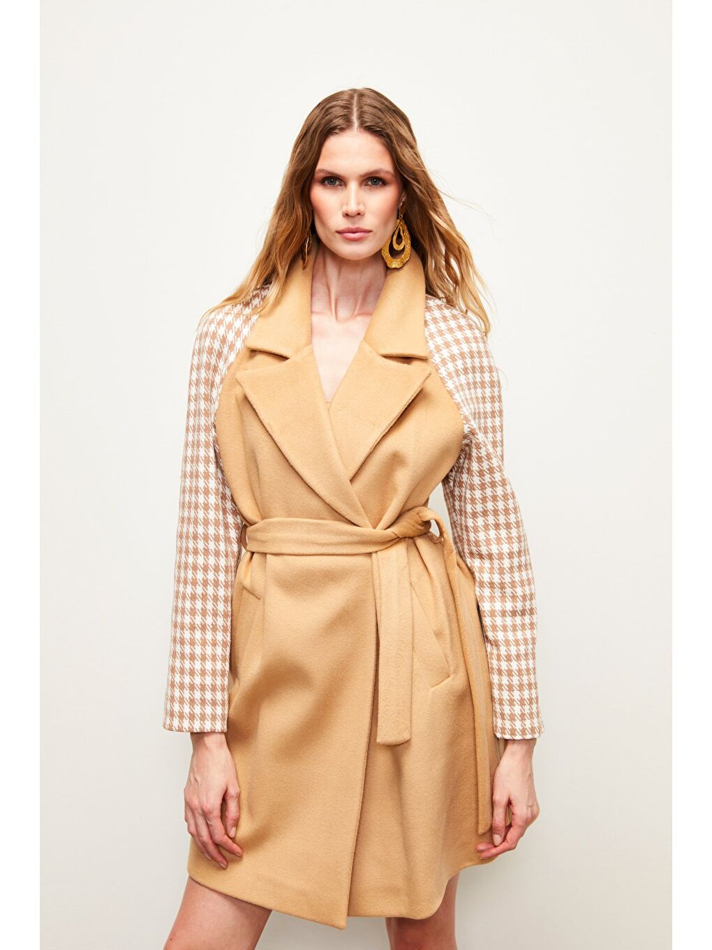 Kahverengi Kazayağı Kuşaklı Kaban - Camel-2