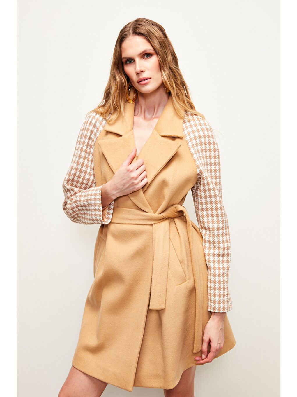 Kahverengi Kazayağı Kuşaklı Kaban - Camel-3