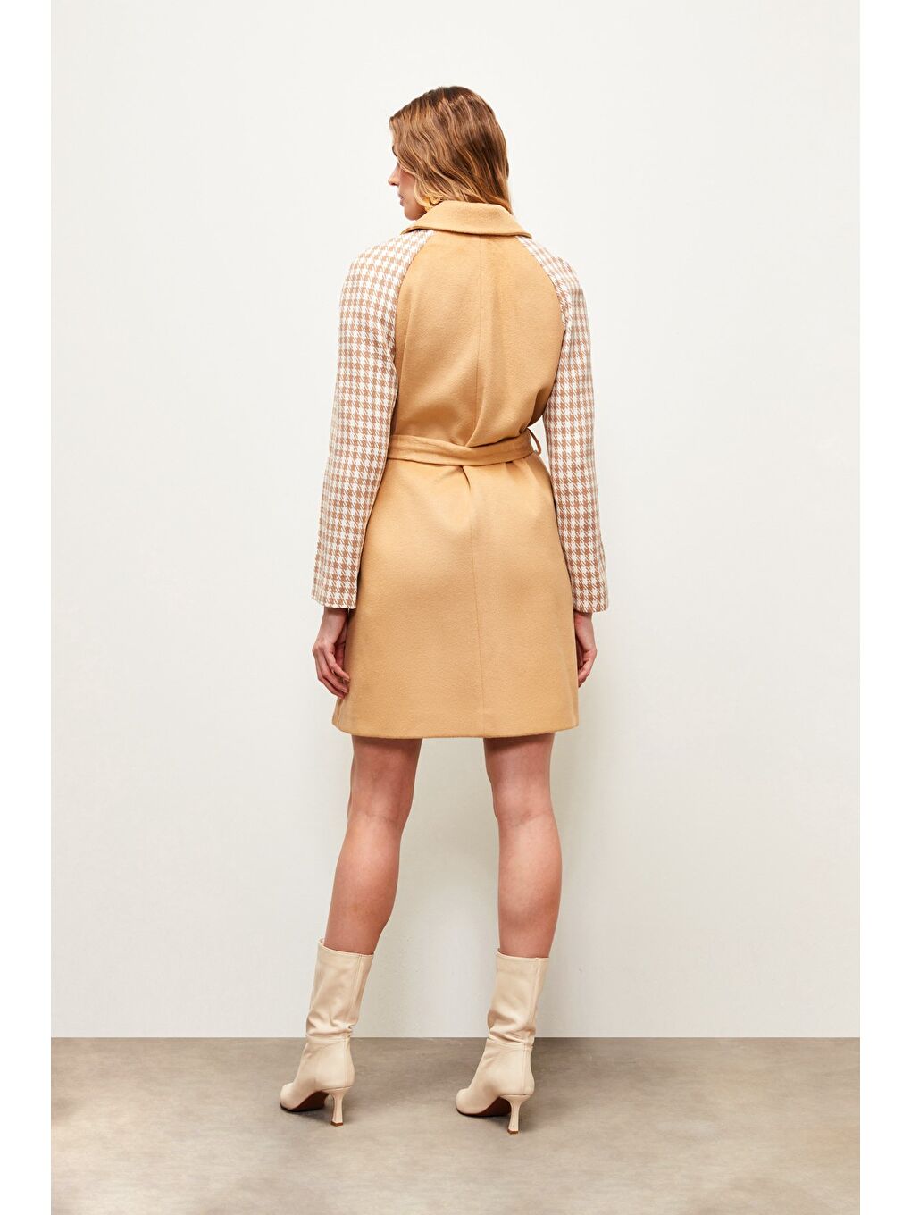 Kahverengi Kazayağı Kuşaklı Kaban - Camel-6