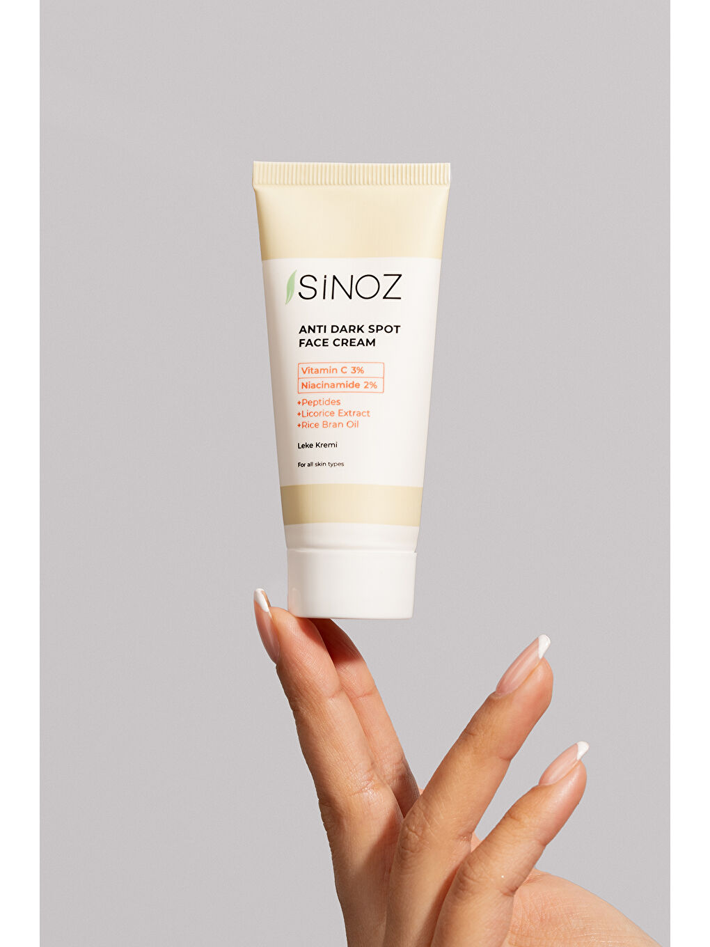 Sinoz Leke Kremi (VİTAMİN C 3% NİACİNAMİDE 2%) 40 ml - 5