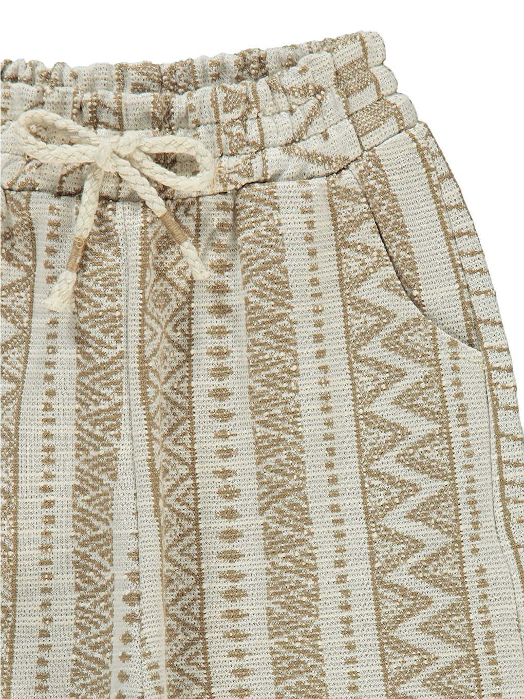 Bej Boys Erkek Çocuk Eşofman Altı 2-5 Yaş Taş Rengi-2