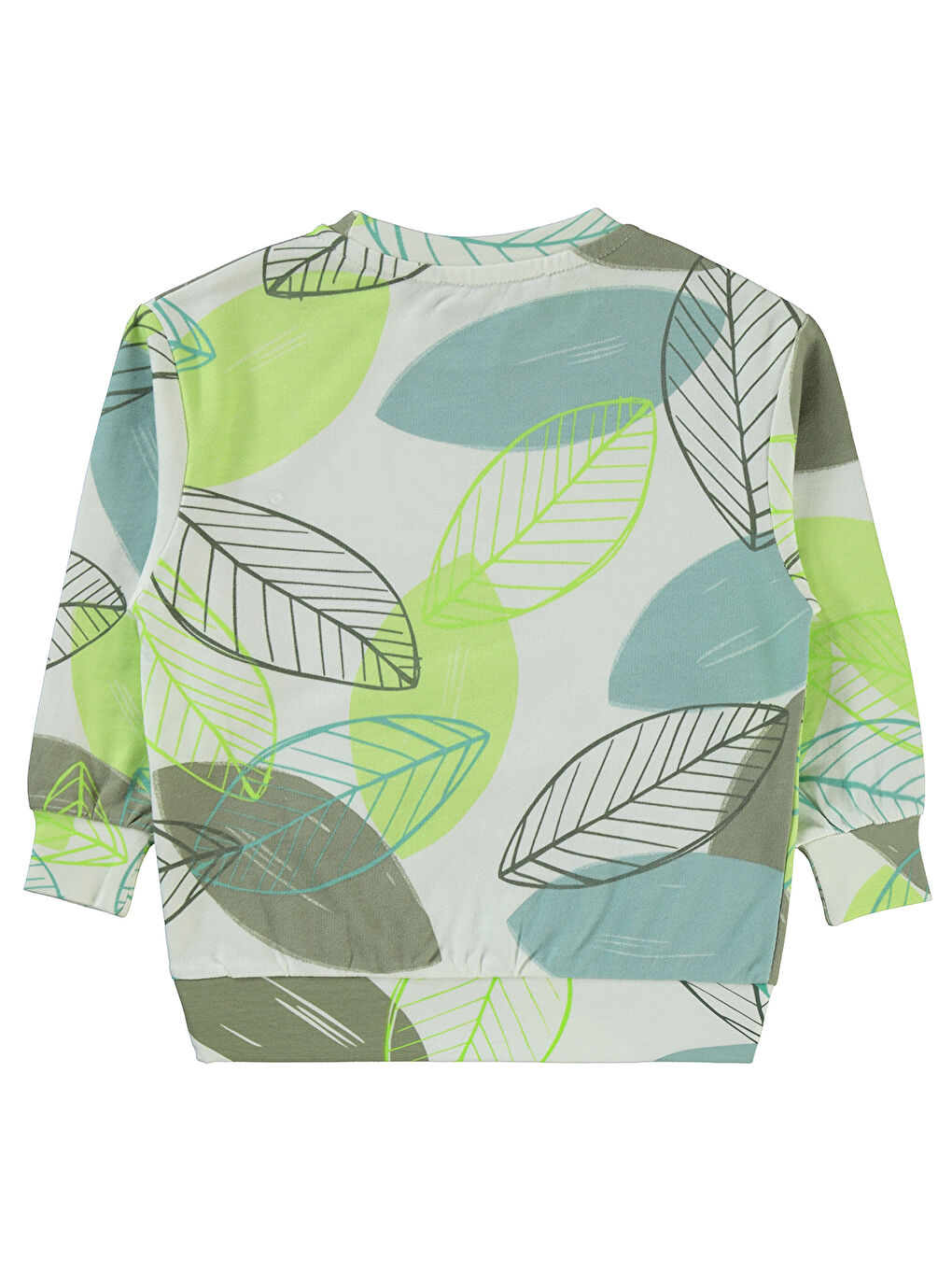 Boys Erkek Çocuk Sweatshirt 2-5 Yaş Açık Çağla Yeşili-1