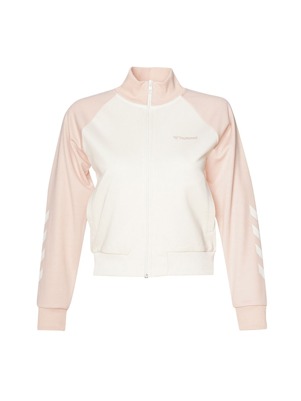 Genes Kadın Pembe Dik Yaka Ceket-3