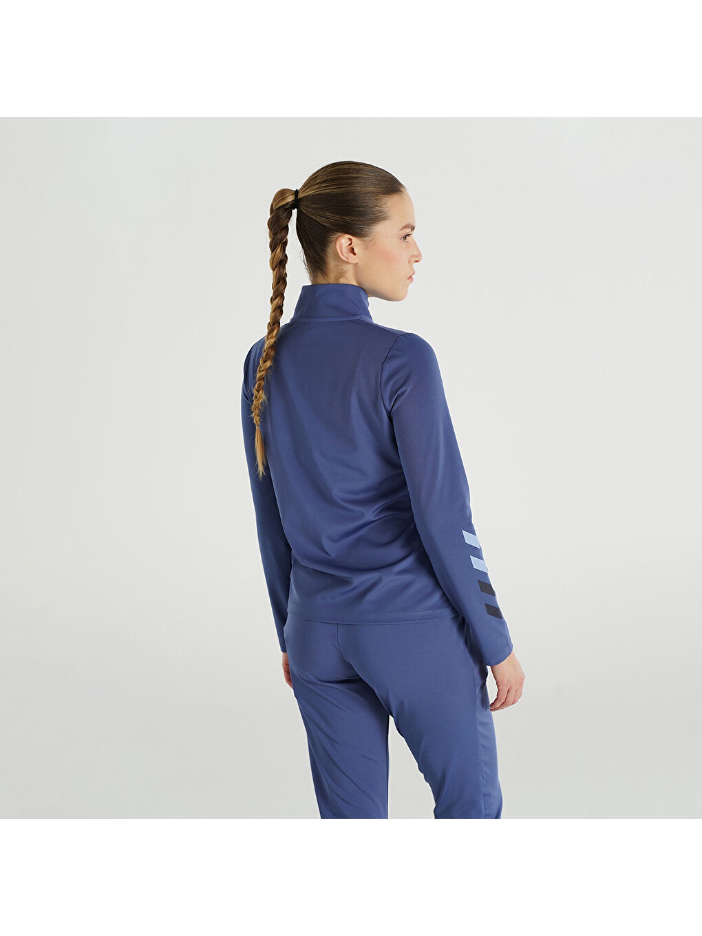 Almira Kadın Mor Dik Yaka Ceket-1