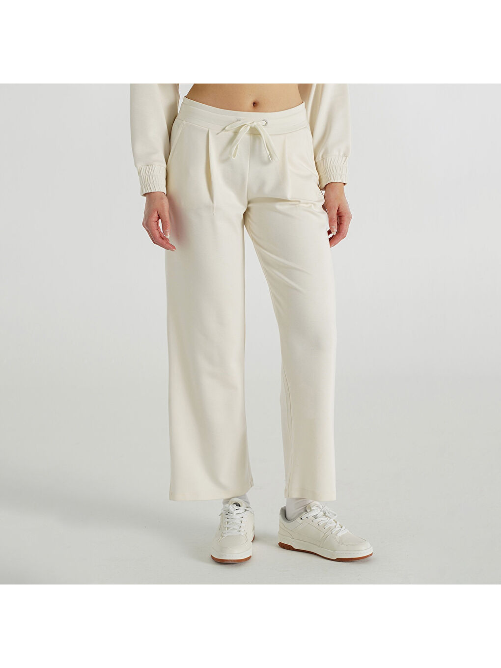 Sabrina Kadın Ekru Eşofman Altı