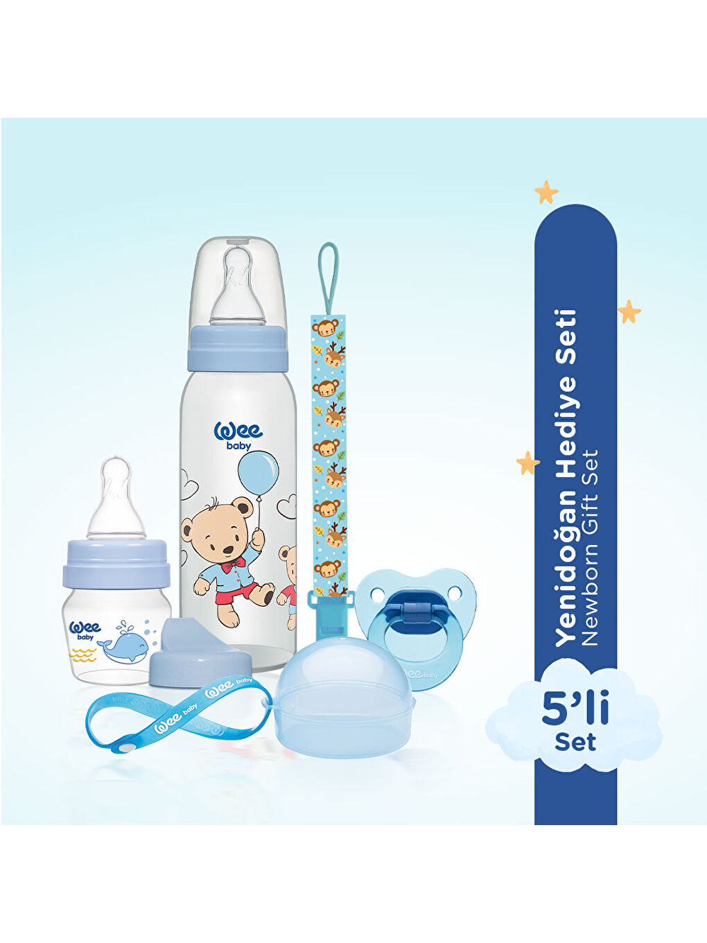 Yeni Doğan Seti Mavi-1
