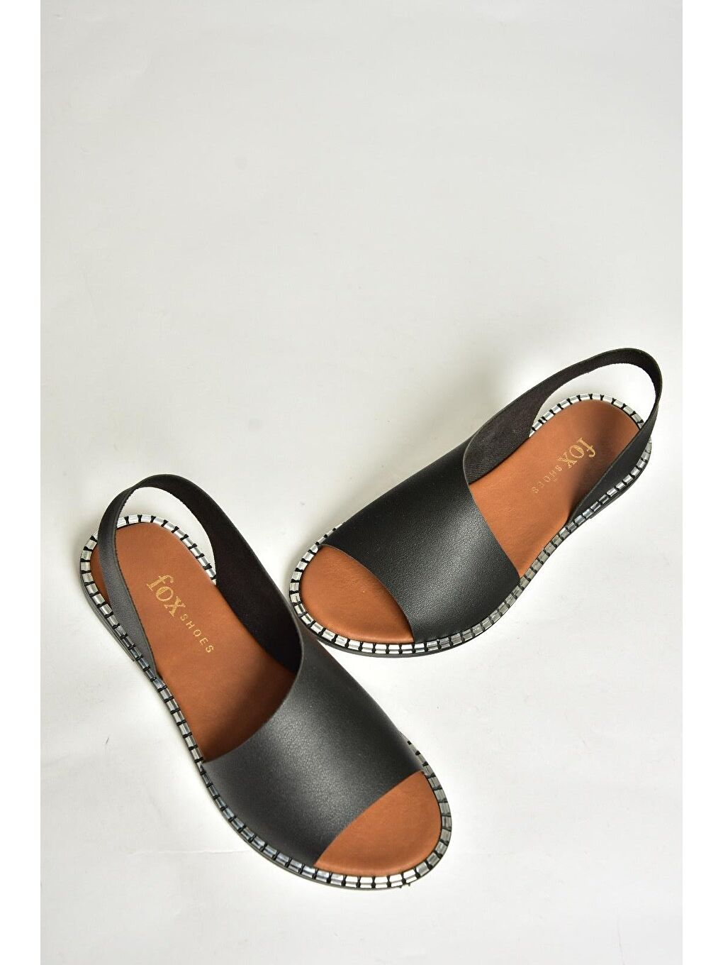 Siyah Kadın Sandalet U8768606-2