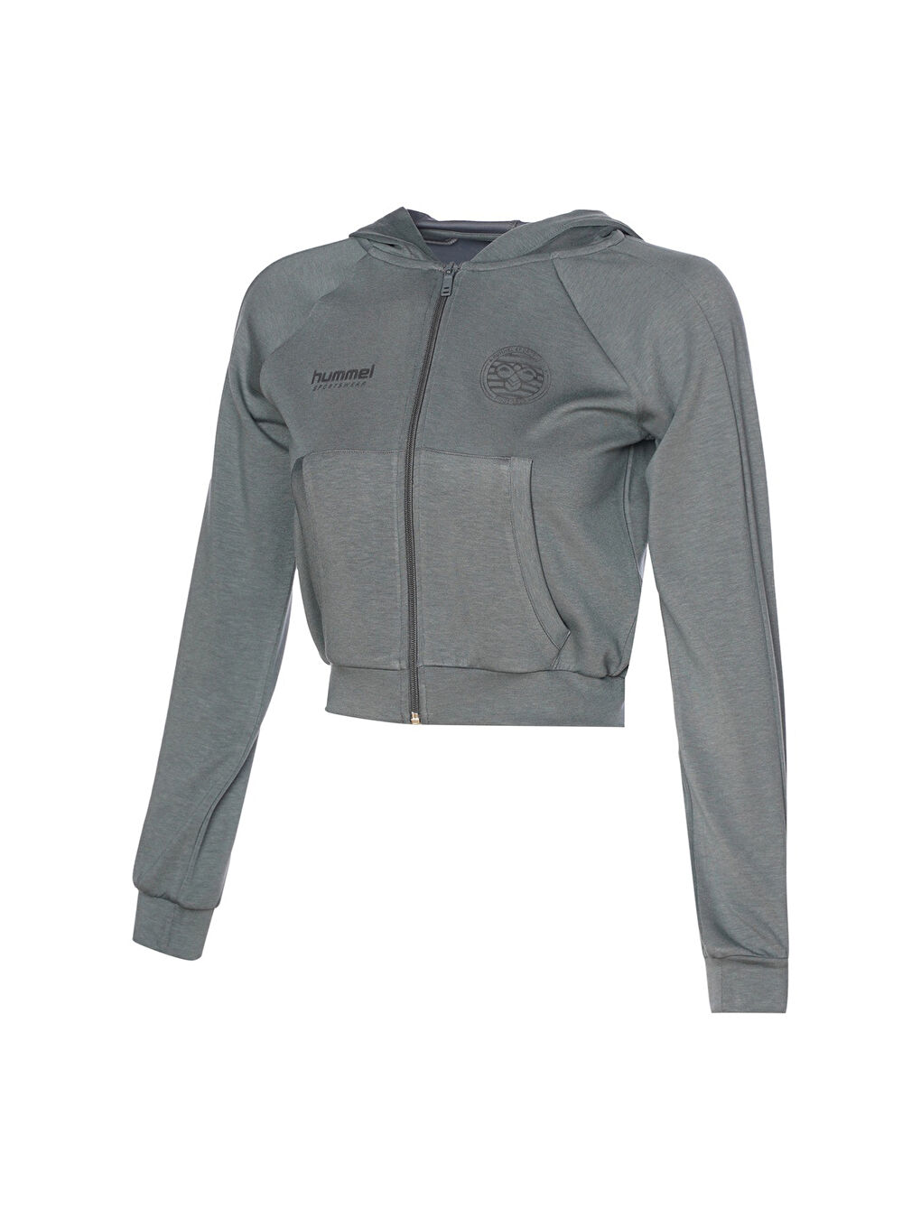 Alpa Kadın Gri Kapüşonlu Ceket-3