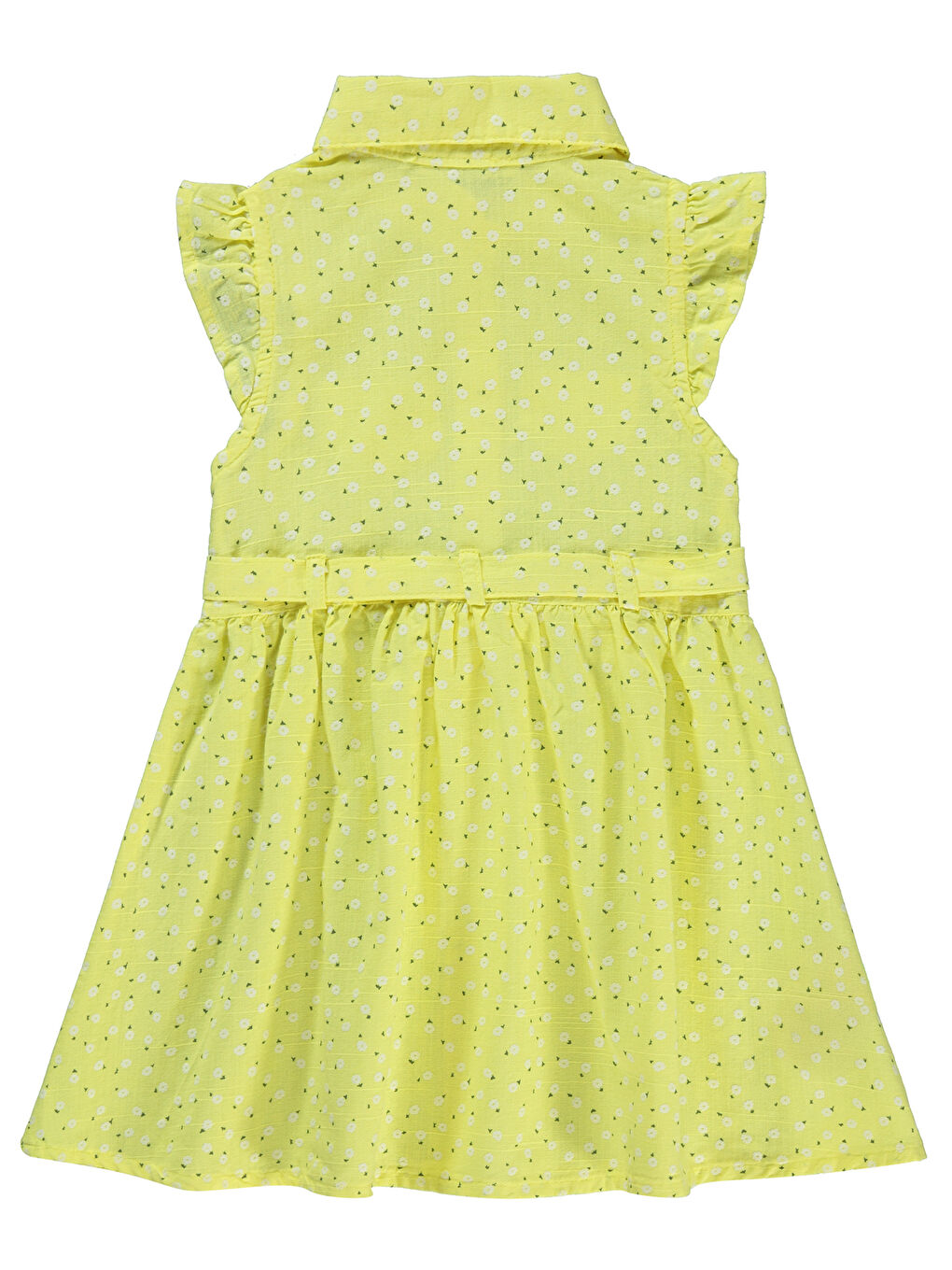 Girls Kız Çocuk Elbise 2-5 Yaş Sarı-1