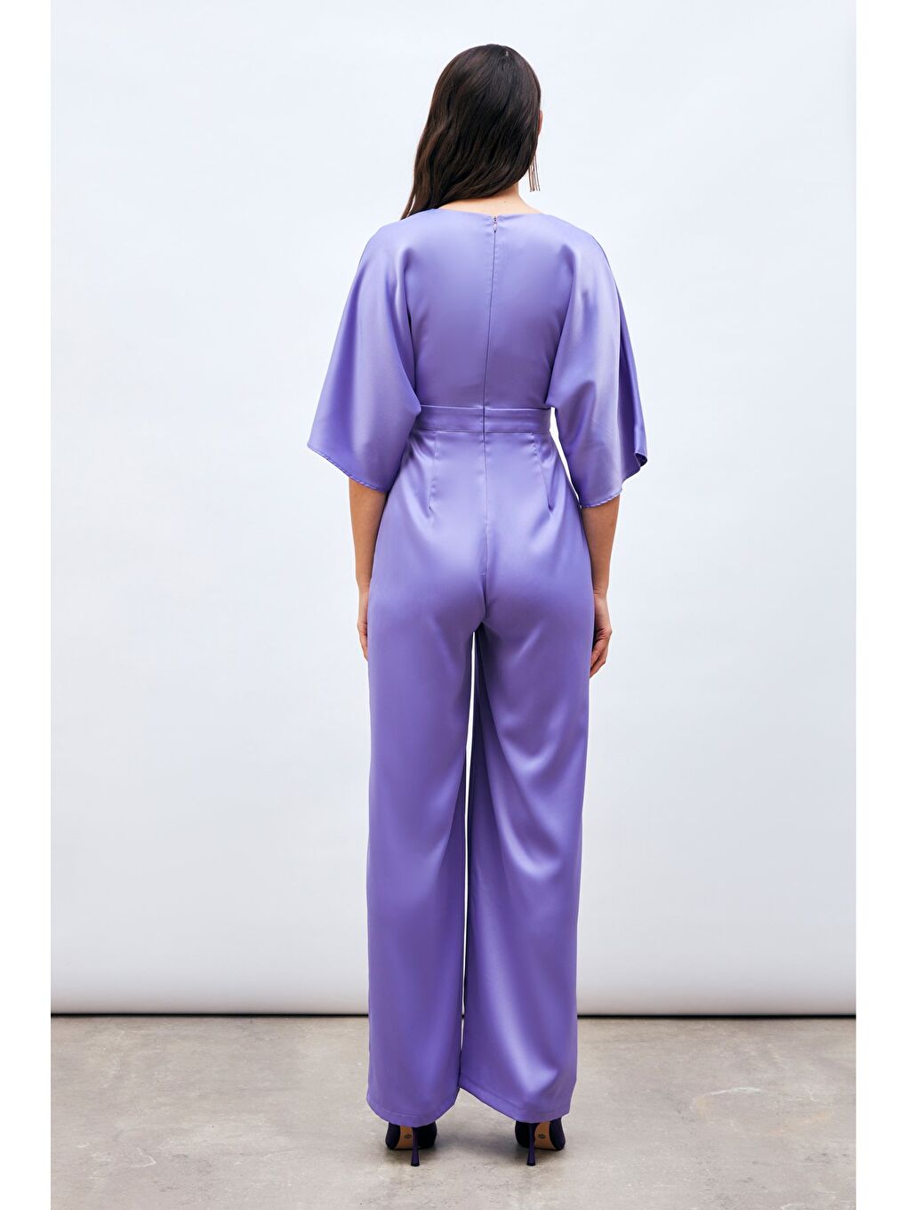 Kruvaze Salaş Tulum - Lila-6