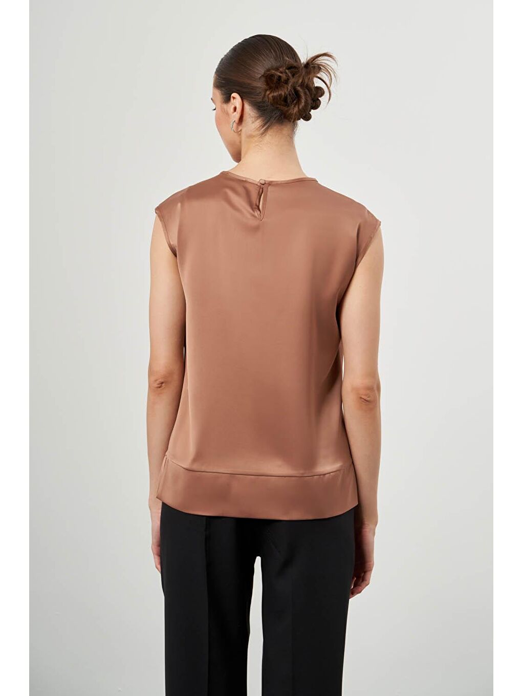 Bsc Kolsuz Bej Bluz-3