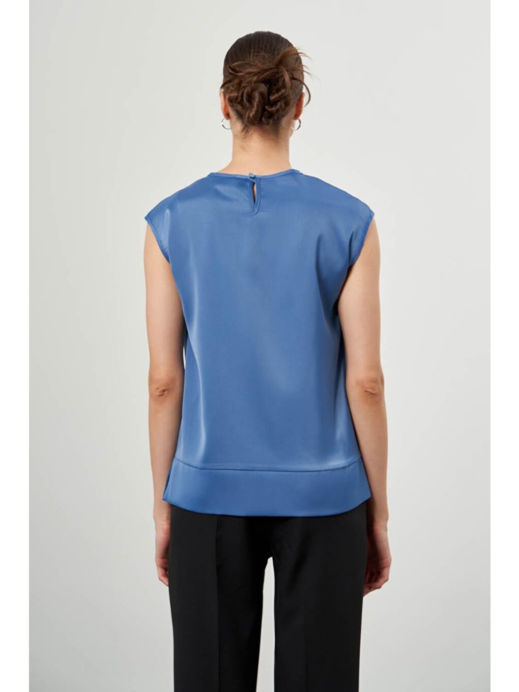 Bsc Kolsuz İndigo Bluz-3