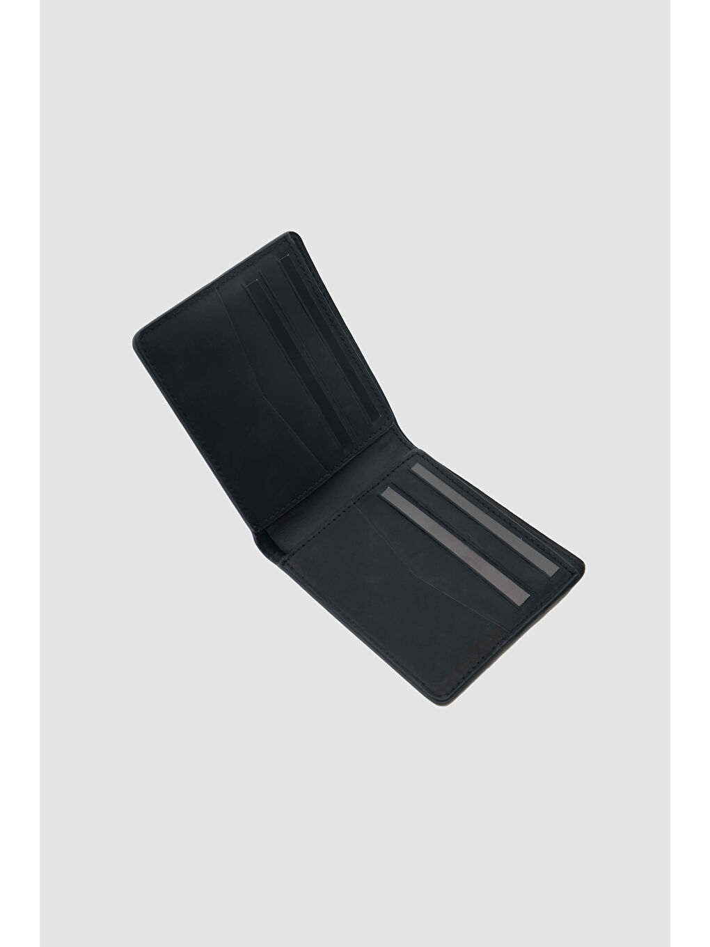 Siyah Kutulu Hakiki Crazy Deri Cüzdan-1