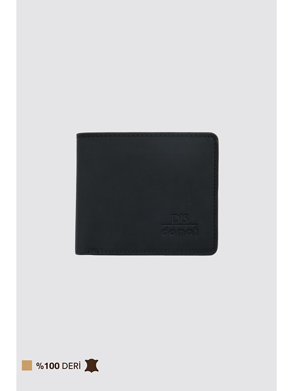 Siyah Kutulu Hakiki Crazy Deri Cüzdan-3