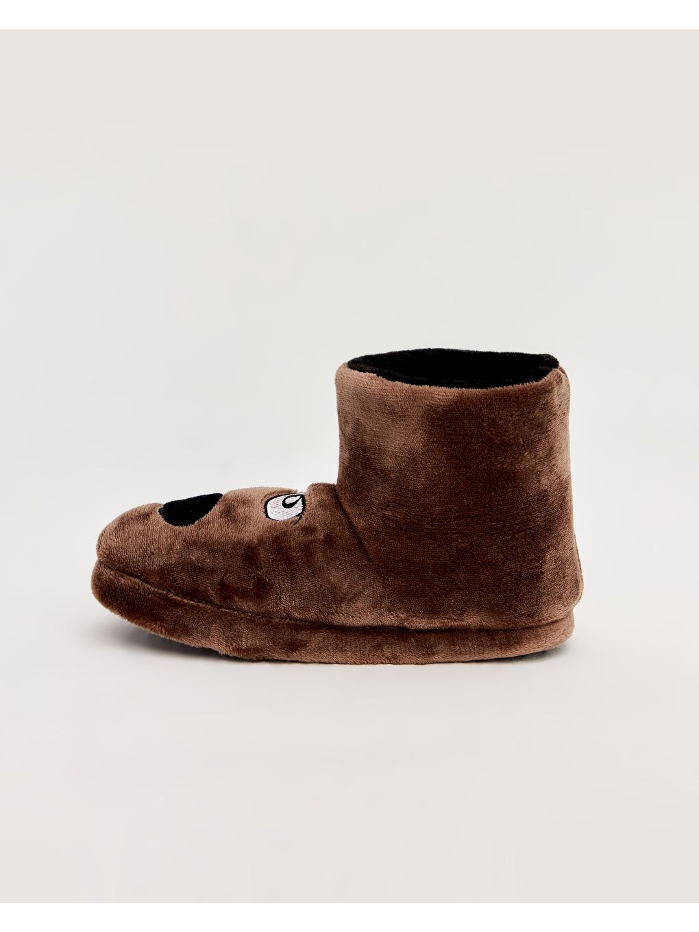 Kahverengi KEPÜ - Hayvan Figürlü Erkek Panduf-1