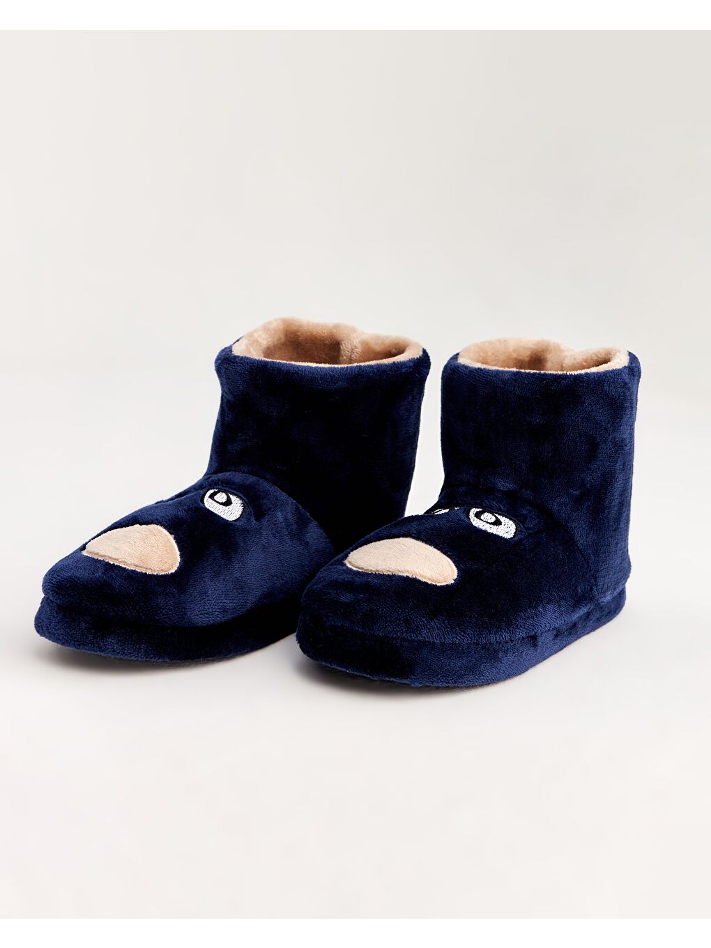 Kahverengi KEPÜ - Hayvan Figürlü Erkek Panduf-5