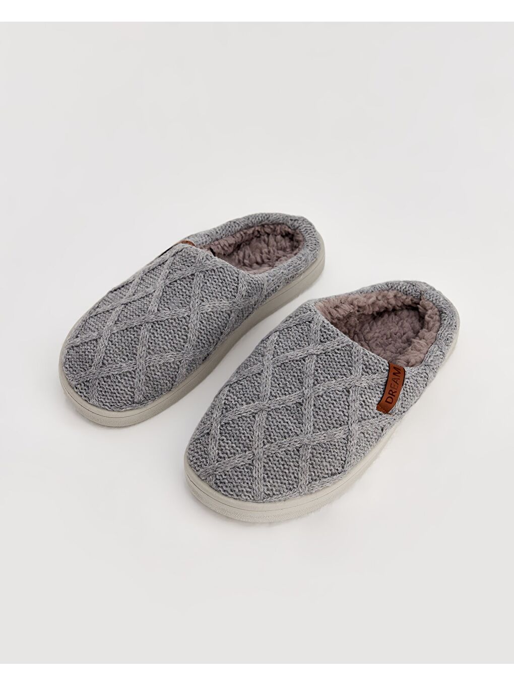 Gri VİSİON - Kadın Terlik