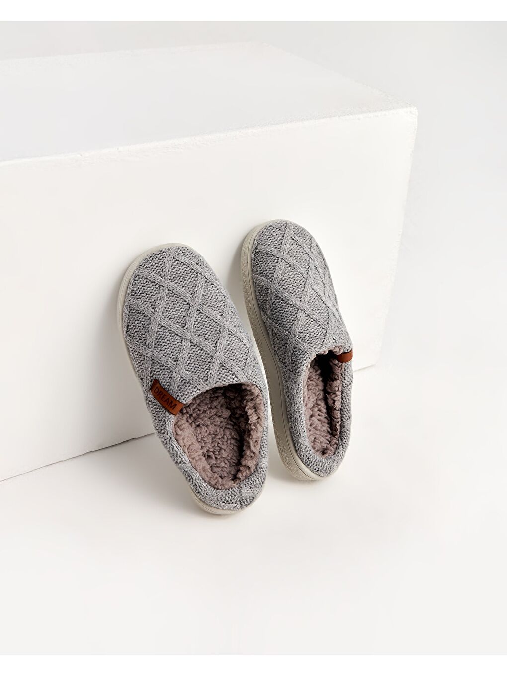 Gri VİSİON - Kadın Terlik-2