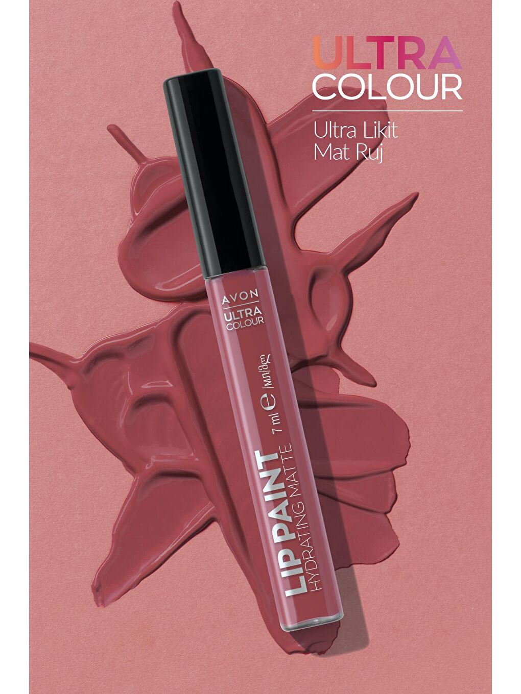 AVON Ultra Colour Ultra Likit Mat Ruj 7 Ml. Velvet Hibiscus