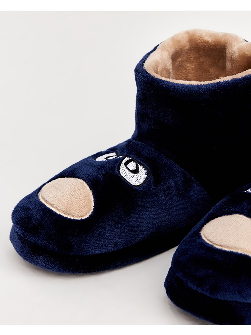 Lacivert Erkek Köpek Figürlü Panduf - KEPÜ-2