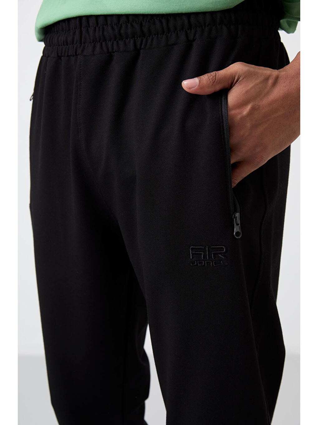 Rory Siyah Jogger Erkek Eşofman Alt - 84909-2