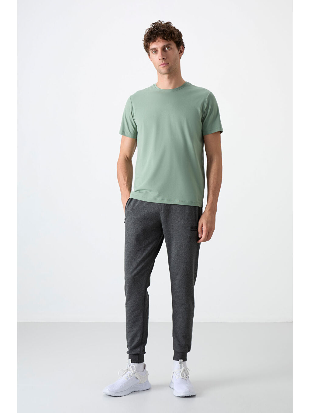 Rory Antrasit Melanj Jogger Erkek Eşofman Alt - 84909-1