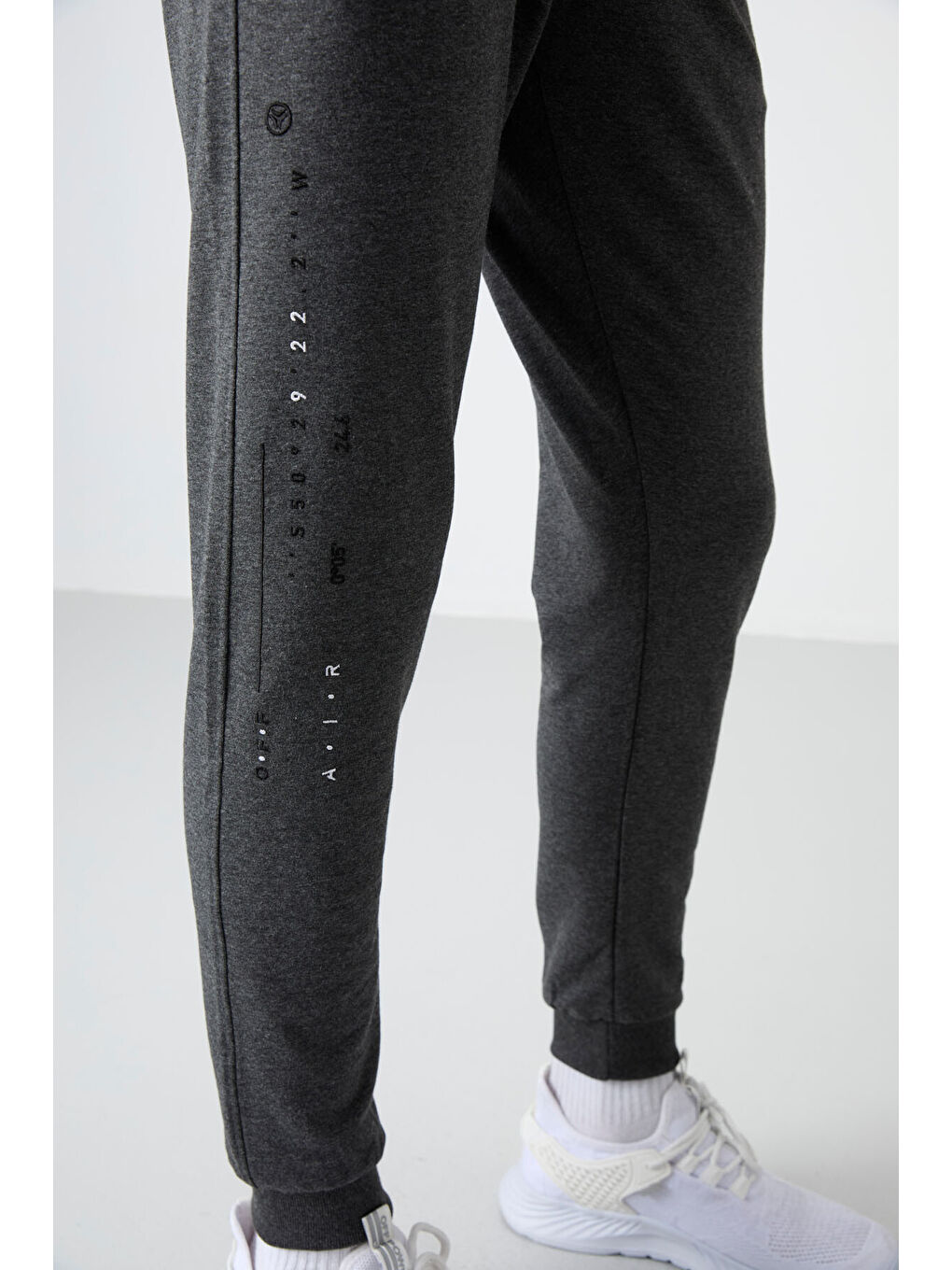 Rory Antrasit Melanj Jogger Erkek Eşofman Alt - 84909-3