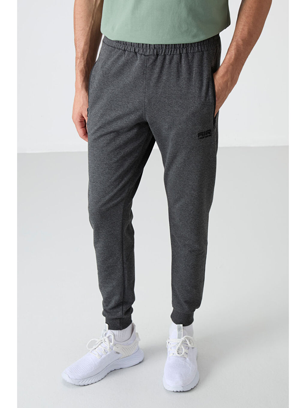 Rory Antrasit Melanj Jogger Erkek Eşofman Alt - 84909-4