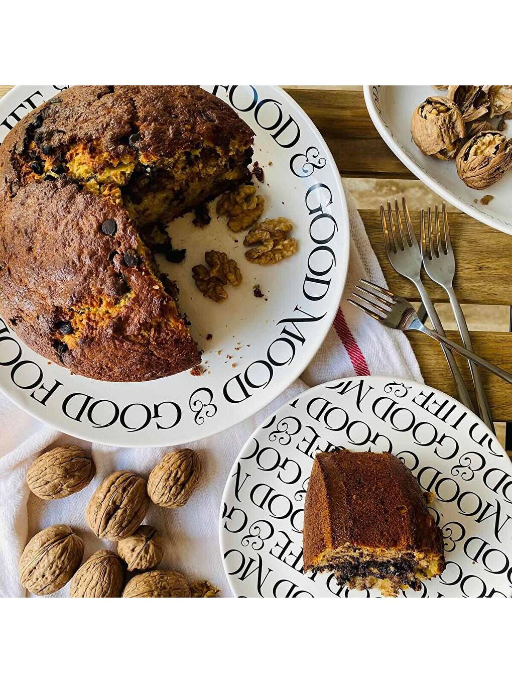 Motto Seramik Yemek Tabağı Beyaz-2