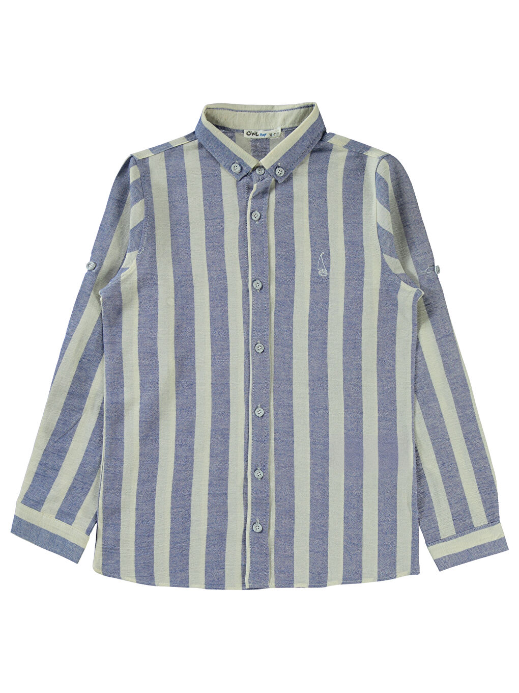 Boys Erkek Çocuk Gömlek 10-13 Yaş Mavi