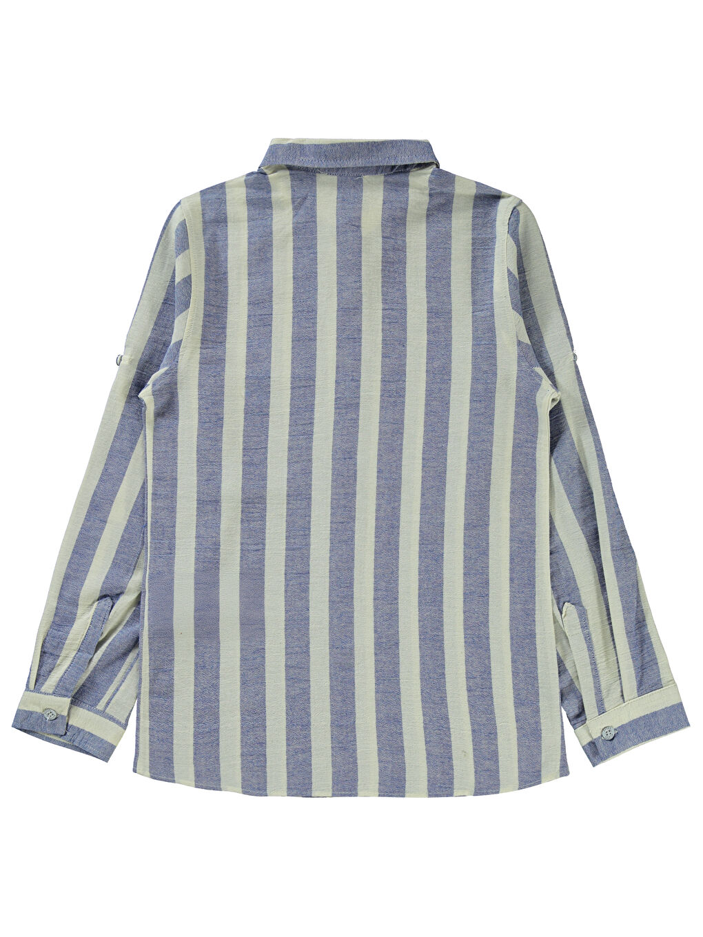 Boys Erkek Çocuk Gömlek 10-13 Yaş Mavi-1