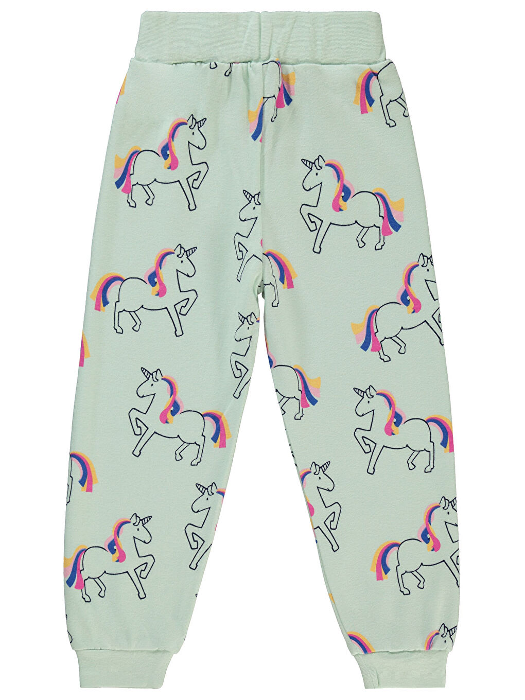 Yeşil Girls Kız Çocuk Eşofman Altı 2-5 Yaş Taze Nane-1