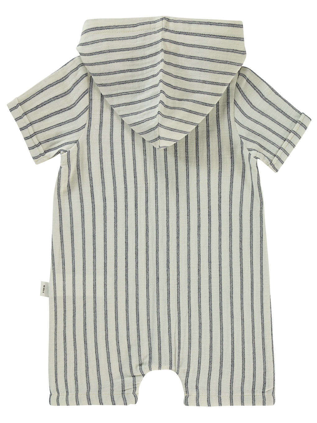 Baby Erkek Bebek Şortlu Tulum 6-18 Ay Antrasit-1