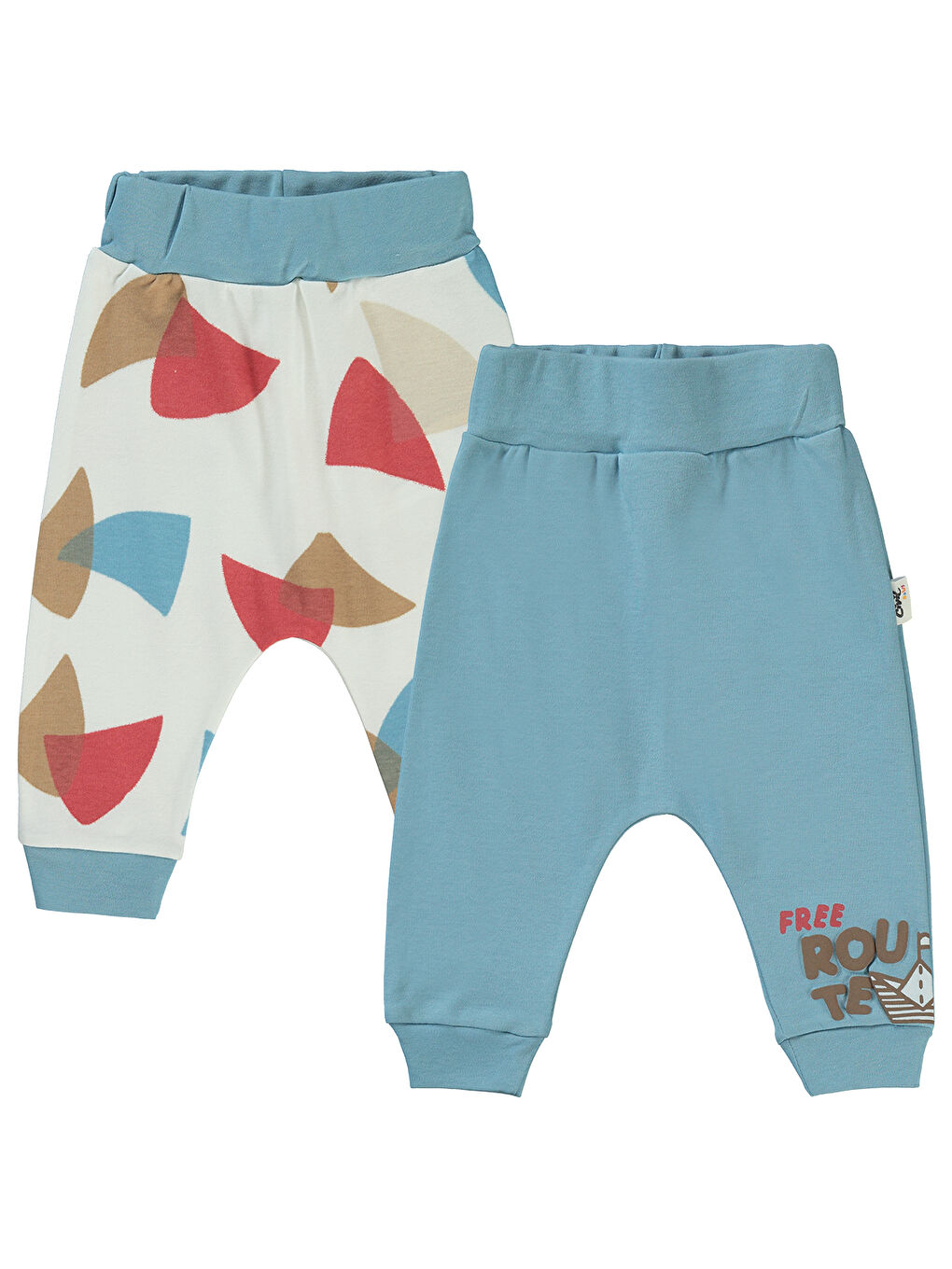 Baby Erkek Bebek 2'li Patiksiz Tek Alt 6-18 Ay Mavi