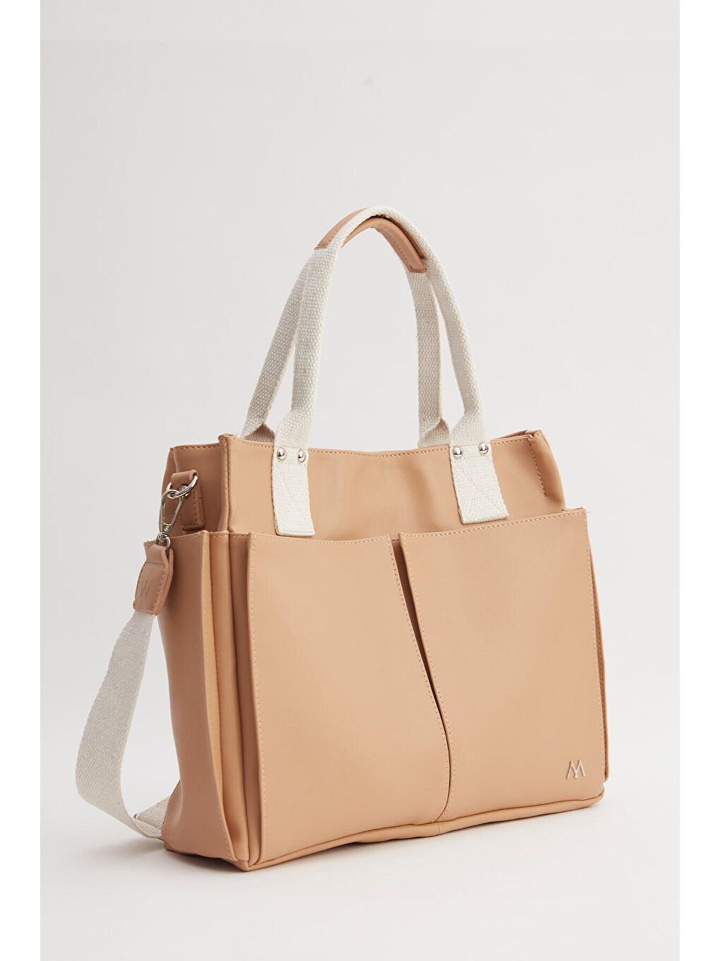 Kahverengi Deri Everyday Bag Camel-1