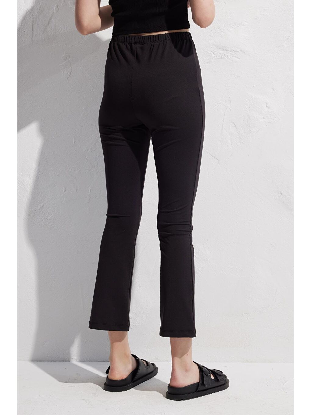 Tesettür Mayo Pantolon Siyah-7