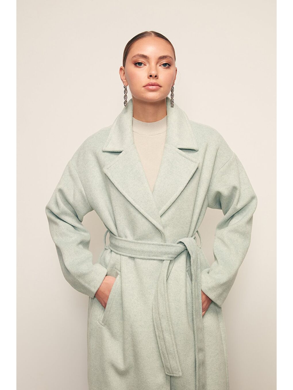 Yeşil Kuşaklı Salaş Kaban - Mint-4