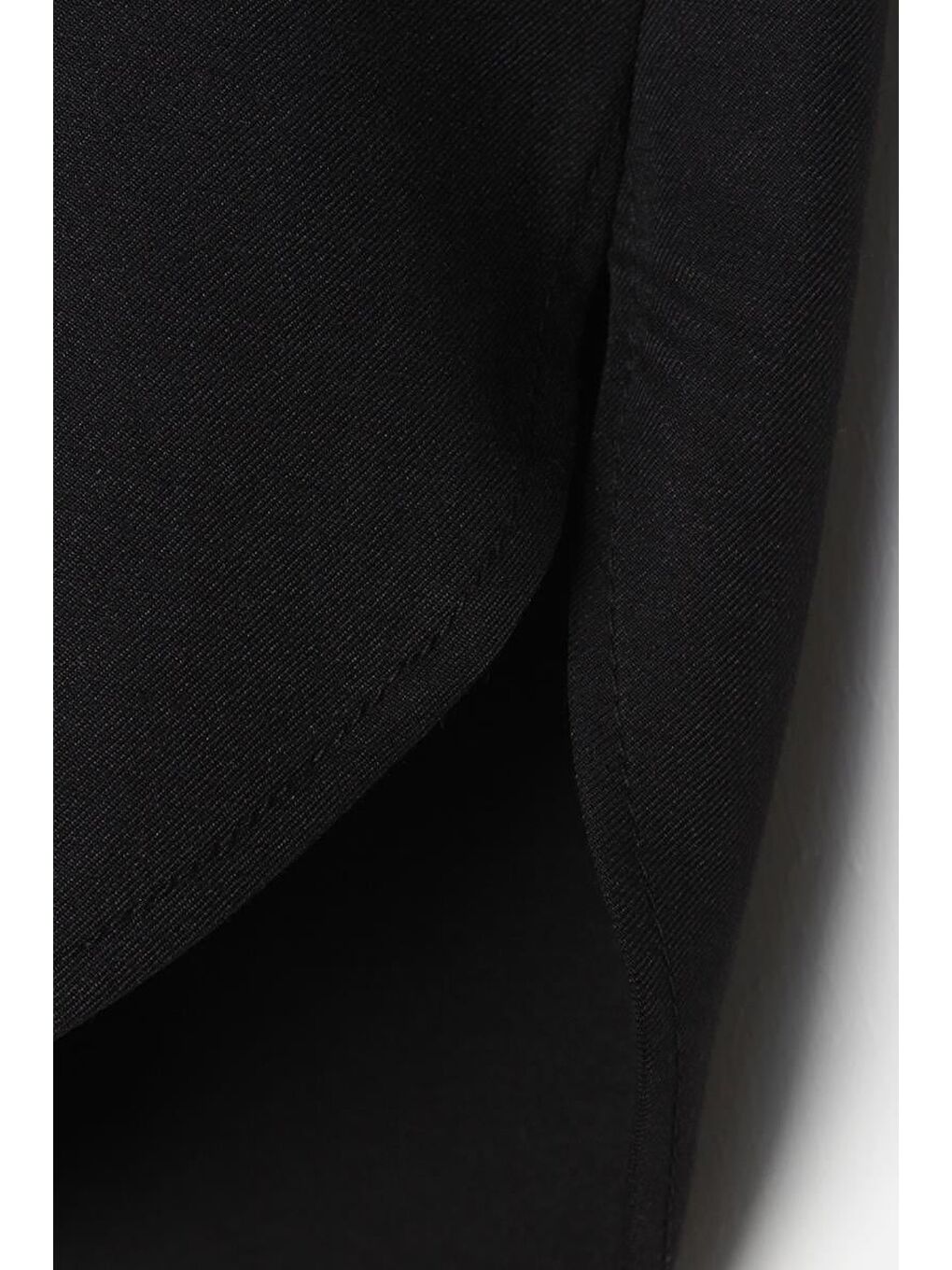 Siyah Oversize Basic Gömlek-4