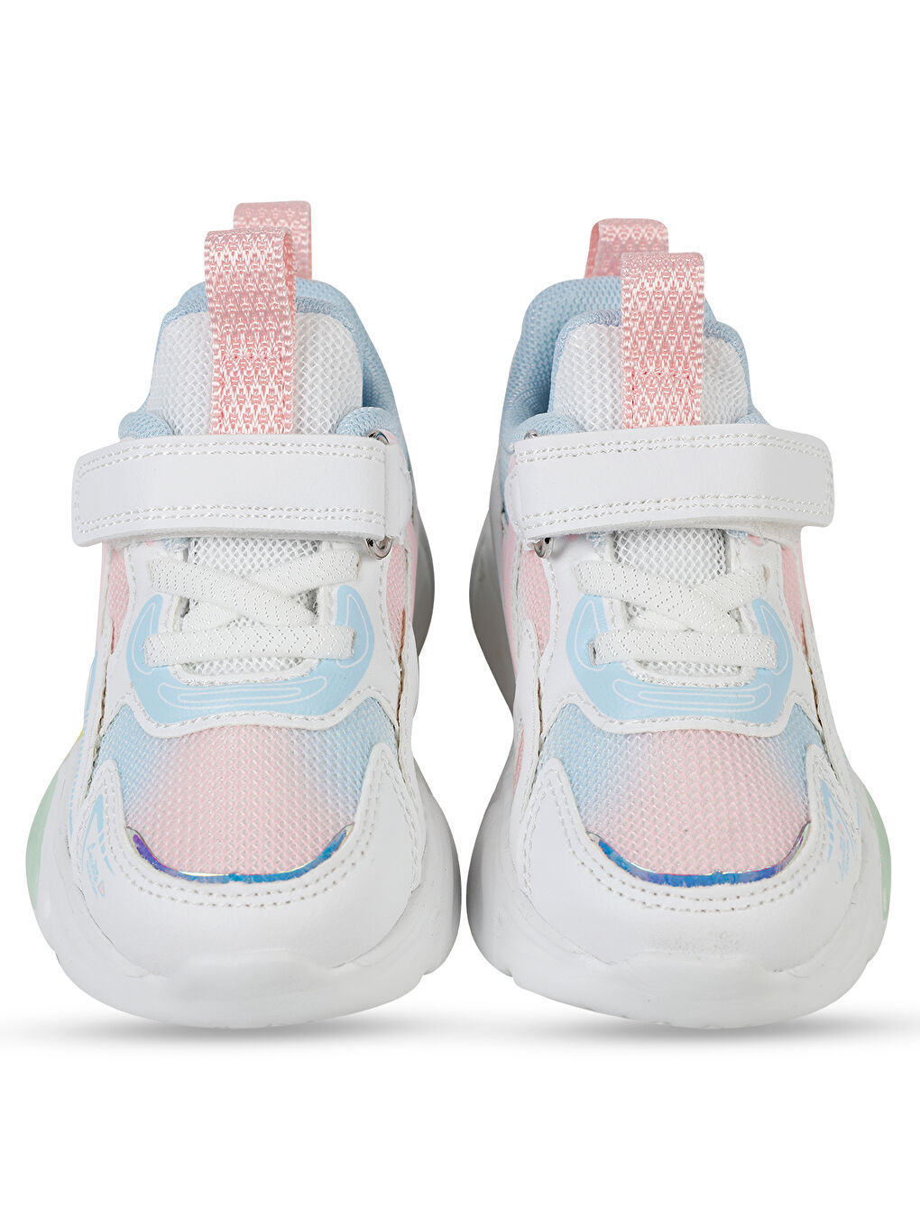 Sport Kız Çocuk Spor Ayakkabı 22-25 Numara Beyaz-Pembe-2