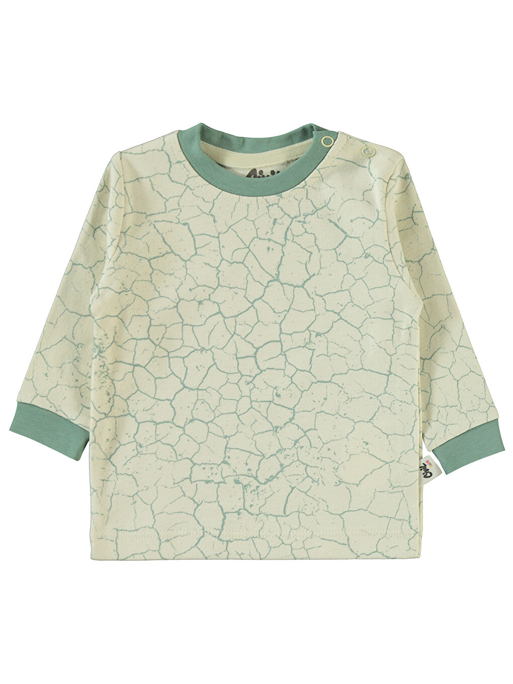 Bebek 2'li Sweatshirt 6-18 Ay Çağla Yeşili-2