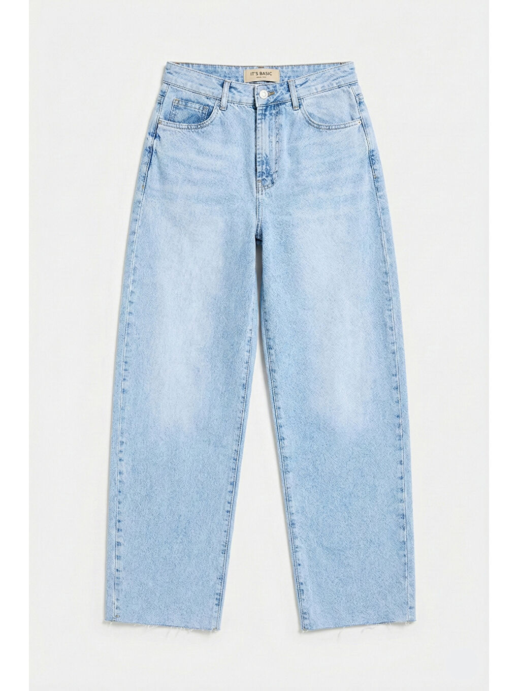 Mavi Kadın Regular Fit Yüksek Bel %100 Pamuk Rahat Kesim Denim Jean-1