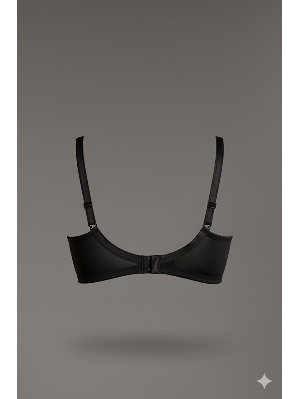 Tül Detay Minimizer Sütyen C12304 Siyah-1